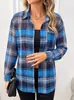 Europeu e Americano Tamanho Plus Chiffon Xadrez Proteção Solar Roupa Camisa Feminina Verão Nova Moda Versátil Jaqueta Fina Casual