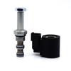 Válvula de cartucho roscada solenoide hidráulica SV-08/SV-10/SV-12/válvula de alivio solenoide válvula de carrete