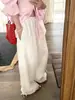 Pantalones de Aire Yooksonn Pantalones Casuales con Bordes Fruncidos, Cintura Elástica, Pantalones Anchos Holgados