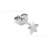 Pendientes de Titanio F136 con Cierre de Hebilla Estrella Luna Cruz Mariposa Joyería para Piercing Tachuelas para Cartílago Auricular Pendientes Sencillos