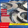 Foshan fábrica de aço inoxidável peças de chapa de metal processamento oco furo perfuração corte a laser dobrando amostra de desenho personalizado