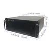 Chassi de Servidor 4U Placa-mã Eatx Radiador de Placa de Vídeo 4090 Radiador de Resfriamento Líquido 360 8 Slots Fonte de Alimentação Atx 3.0U