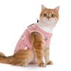 Ropa de Esterilización Neutra para Gatos para Todas las Estaciones, Cómoda y No Restrictiva, Ropa Postoperatoria Anti-Lamido y Anti-Acoso para Gatas, Suministros para Gatos