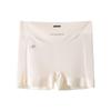 Cueca Boxer Feminina Plus Size 100kg de Seda Gelo 10A Antibacteriana Respirável Invisível Anti-Exposição Shorts de Segurança Esportiva Verão