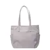 Bolso de Hombro para Mujer Bolso Tote de Gran Capacidad para Viajero Urbano Bolso de Mano Ligero para Viajes Bolso Simple de Tela de Nylon para Estudiante