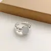 Anillos Huecos Apilados de Múltiples Capas Dulces y Frescos para Mujer, Versátiles, Modernos, Elegantes, Anillos Abiertos Personalizados, Anillos para el Dedo Índice con Diseño de Nicho