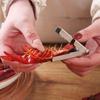 Pinzas para Quitar Caparazones de Cangrejo, Herramienta para Pelar Camarones, Quita Caparazones, Herramienta para Abrir Caparazones, Pinzas para Abrir Caparazones, Extractor de Carne Dorsal, Herramienta para Comer Camarones