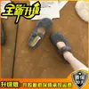 Zapatos Mary Jane de Lana Estilo Coreano Reductores de Edad Zapatos de Algodón Estilo Otoño/Invierno Con Terciopelo Adicional Suela Suave Antideslizante Zapatos Individuales Peludos Versátiles para el Viaje Diario