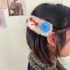 Osito de Mantequilla Lindo Pasador para el Cabello de Mujer Dibujos Animados de Felpa para Flequillo Lateral Pasador Ins Nicho Todo-partido Tocado Accesorios para el Cabello