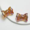 Pulsera de cuentas acrílicas de colores con lazo de caramelo UV, accesorios de joyería, cuentas sueltas