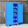 Gabinete de Ferramentas Pesado para Fábricas e Oficinas de Reparo Automotivo, Carrinho de Ferramentas Móvel com Gavetas, Armário de Armazenamento de Ferramentas com Ferragens Espessadas