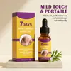 Aceite para el cuidado de las uñas: ligero y fácil de aplicar, permite una aplicación precisa, proporciona un cuidado suave y es adecuado tanto para manos como para pies, lo que lo hace conveniente para llevar de viaje