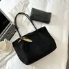 Bolsa Casual Transfronteiriça de Grande Capacidade Feminina Chegada Nova Outono 2026 Bolsa de Ombro Único Popular Estampa de Leopardo Bolsa Tote Saco