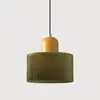 Lámpara Colgante de Mesita de Noche Color Crema, Lámpara de Balcón Pasillo Vintage de Diseñador, Iluminación Cálida y Sencilla Creativa para Barra de Bar Restaurante