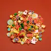 Yiwu Boas Mercadorias Tendência Nacional Esmalte Gotejado Dourado Fosco Estilo Misto Acessórios Artesanais DIY Material Acessórios Pingentes que Retêm a Cor