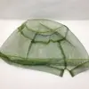 Pegamento verde anti-colgante antiadherente fácil de secar cabeza de red de copia Anillo plegable de red Red de pesca Pesca Protección aparejo de pesca ojo grueso