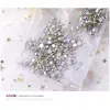 Venta Caliente Transfronteriza 1440 Piezas de Decoraciones para Uñas, Tamaños Mixtos en Bolsas, Vidrio de Cristal DIY Brillantes Coloridos de Fondo Plano