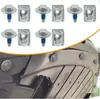 Adecuado para Placa Protectora de Chasis, Parachoques, Revestimiento de Paso de Rueda de Mercedes-Benz, Tornillo de Brida Universal M6*18, Tornillo, Tuerca de Resorte