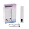 Suporte de luz rotativo para nail art de mão, suporte de luz mini multifuncional de uma palavra, luz para nail art transfronteiriço
