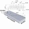 Disipador de calor de aluminio Radiador de almacenamiento de energía Perfil Amplificador Router Conducción térmica Bloque de aluminio Fijo Refrigeración de placa base electrónica personalizada