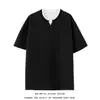 Em estoque, verão, duas peças, caimento solto, modelador, casual, versátil, camiseta de manga curta, comércio exterior japonês e coreano, casual, respirável, camiseta de manga curta