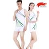 Traje de chaleco deportivo para correr y atletismo, traje de entrenamiento para correr, traje de competición deportiva para grupos de estudiantes, se puede fabricar por encargo al por mayor.