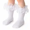 Calcetines para Niñas, Calcetines de Encaje Esponjosos, Medias de Princesa, Calcetines de Malla Transpirables Finos de Verano para Bebés Niñas, Venta al por Mayor desde el Fabricante