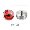 Aleación de Titanio Ojo del Diablo Piercing de Lengua Diente Interno F136 Accesorios de Piercing de Titanio DIY Piercing de Oreja Piercing de Labio Joyería para Ojos Cabeza