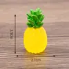 Fruta Luminosa Macey Grão Mangostão Caqui Bolsa Cega DIY Acessórios de Joias Decorações de Mesa Carro Pequenos Enfeites