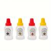 Mini Botella para Salsa Plástico Exprimir Botella para Salsa Estilo Japonés Exprimir Botella para Condimento Grado Alimenticio Portátil Botella Recargable Botella para Salsa de Soya