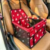 Asiento de seguridad portátil y plegable para mascotas en el coche, asiento para mascotas impermeable y resistente al desgaste para viajar