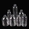 Botella de plástico transparente para desinfectante de manos de mascotas 250ml.400ml.500ml botella de dispensador. Botella rociadora desinfectante