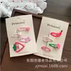 Nuevos pasadores BB estilo japonés y coreano con gotas de aceite de fruta, lindos pasadores de fresa y cereza para flequillo, dulces pasadores para el pelo de la frente de niños, accesorios para el cabello