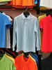 Camisa polo de manga larga, hecha de algodón piqué, con un diseño de color liso, adecuada para primavera y otoño, una camisa de trabajo business casual, y se puede personalizar con estampado de logo para venta al por mayor