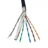 Cable de red de señal blindado de par trenzado de 6 núcleos y 3 pares submarino y cable combinado de alimentación de 2 núcleos cable resistente a la corrosión por agua de mar