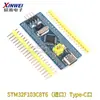 Placa de Desenvolvimento e Aprendizagem F103C8T6 Placa de Sistema Pequena F030 Microcomputador de Chip Único Placa de Núcleo Arm C6T6