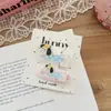Lindo Dibujo Animado Lunares Gatito Cachorro Pasador Corazón de Niña Todo Combina Acrílico Accesorios para el Cabello Flequillo Mechones Sueltos Pinza para el Cabello