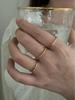 Série Lavar as Mãos Anel ins Blogger Grama Novo Anel Simples Mão Sobreposição Beleza Temperamento L15-4L13/2