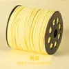 Cuerda de Piel de Ciervo de 3 mm Cuerda de Cuero Doble Cara Coreana Cuerda de Terciopelo Correa de Correa de Piel de Vaca Cuerda de Gamuza Caja de Regalo Cuerda de Terciopelo Decorativa