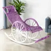 Sillón mecedor reclinable silla para persona perezosa siesta sala de estar balcón reclinable persona perezosa puede reclinarse puede dormir silla de ocio silla mecedora para ancianos