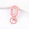Cierre de Puerta Pequeño en Forma de U de Metal Pintado Giratorio Engrosado y Reforzado Cierre de Langosta Accesorios DIY para Bolsas y Adornos