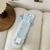 Meias de Pelúcia Fofas para Mulheres no Outono e Inverno, Quentes e Aveludadas Engrossadas Estilo Casal Casa Chão Dormir Meias Sem Salto