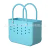 Bolsa de playa EVA al por mayor, tamaño grande, mediano, pequeño, bolsa de almacenamiento, bolsa de viaje impresa, bolsa de agujeros EVA, bolsa Bogg mini de agujeros