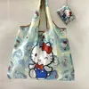Bolsa de Compras Ecológica de Moda de Dibujos Animados Bolsa para la Compra del Supermercado Bolsa de Almacenamiento Plegable Portátil Gran Capacidad