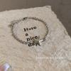 Pulseira de Estrela Coreana Personalidade de Nicho Temperamento Sensação Cool Feminina Versátil Estilo Frio Metal Simples Moda Joia de Mão