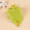 Toalla triangular de algodón para bebé toalla para recién nacido anti-escupir leche agua saliva toalla para bebé niño y niña babero de algodón toalla base para babero