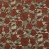 Tecido Jacquard Tingido em Fio de Chenille Floral Grande Retro Novo Estilo Chinês Roupa Tang Colete Qipao Almofada Tecido Macio para Decoração