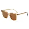 Gafas de Sol Polarizadas Modelo Nuevo Tr90 Propionato Pin Gm para Mujer, Protección Solar, Versátiles, Gama Alta, Protección UV, Hacen que la Cara Parezca Más Pequeña
