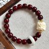 [Nuevo] Pulsera de Bodhi Rojo Jinse de un Círculo Boutique Alta Densidad Alto Aceite Pulsera de Placa para Hombres y Mujeres Juguete para Jugar Venta al por Mayor