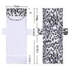 Exquisito producto nuevo, funda de microfibra para silla de playa, toalla reclinable, impresión digital 3D, serie con estampado de leopardo, bolsa para toalla de playa